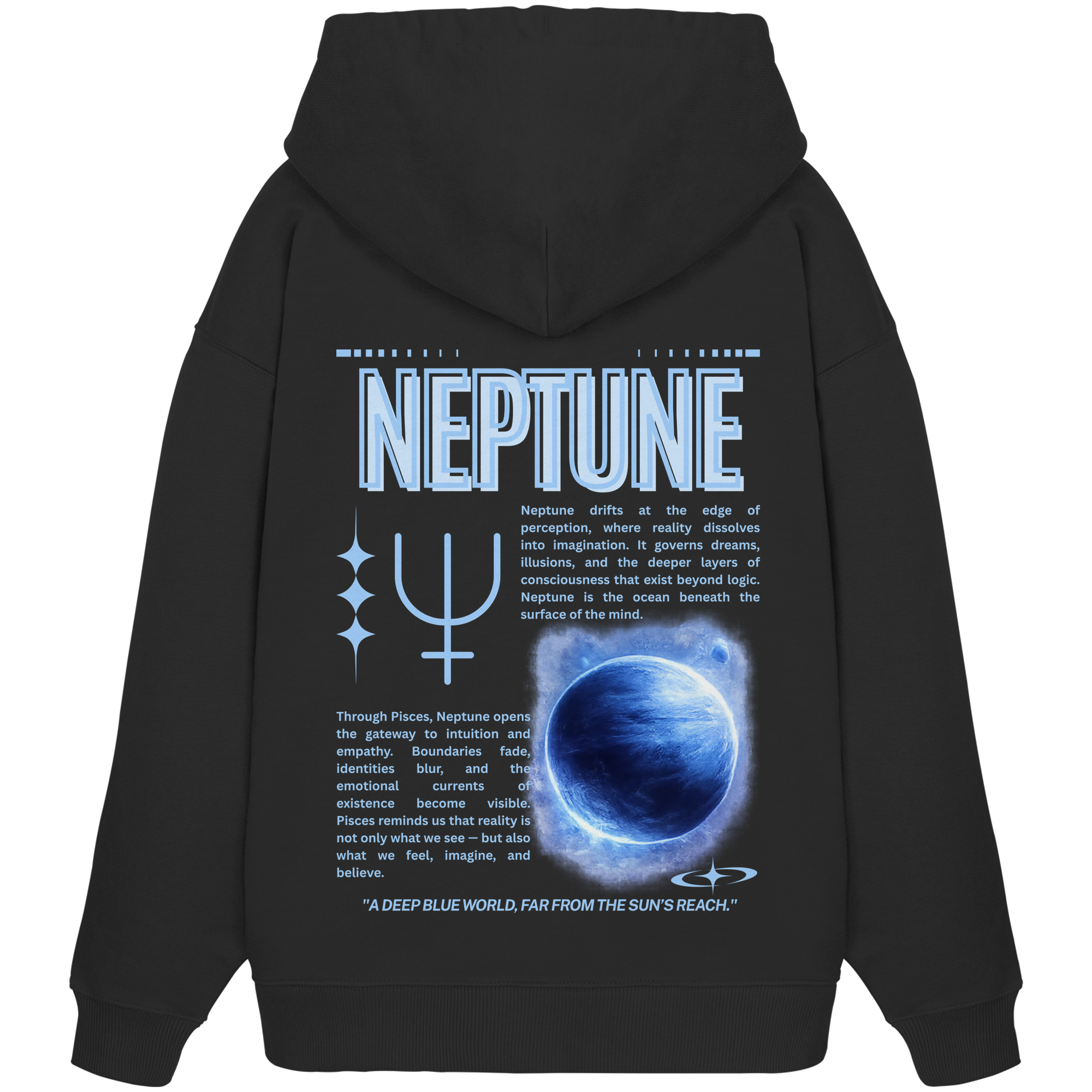 NEPTUNE - Organic Oversize Hoodie