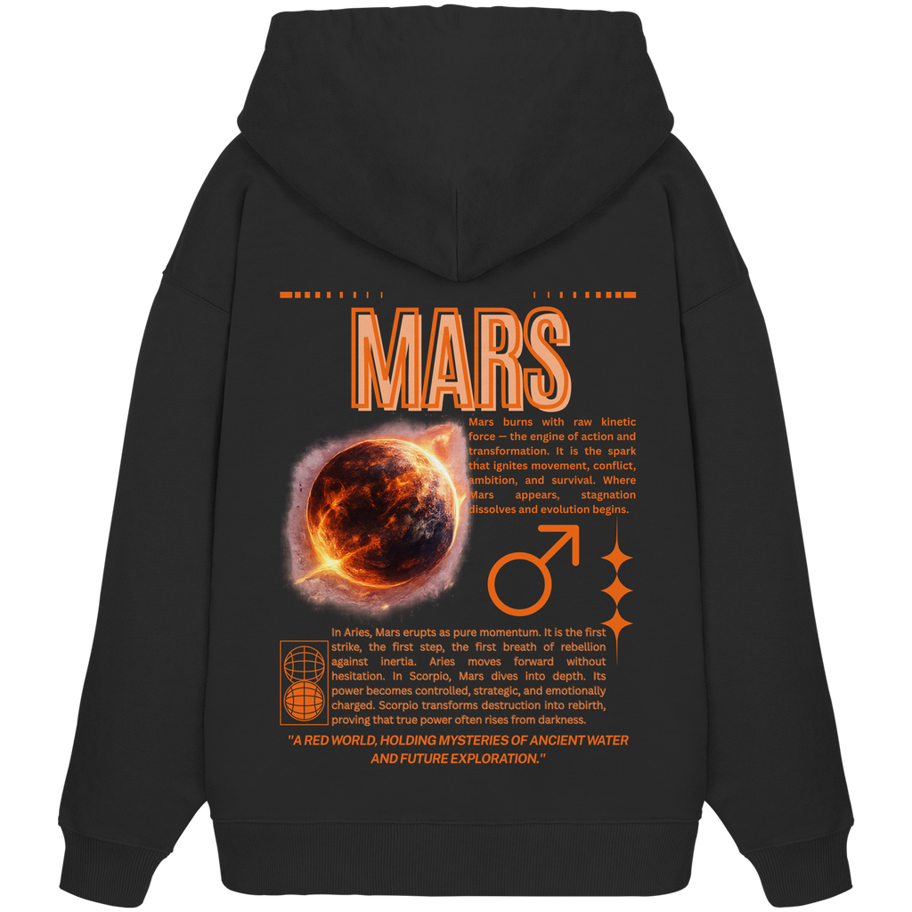 MARS - Organic Oversize Hoodie