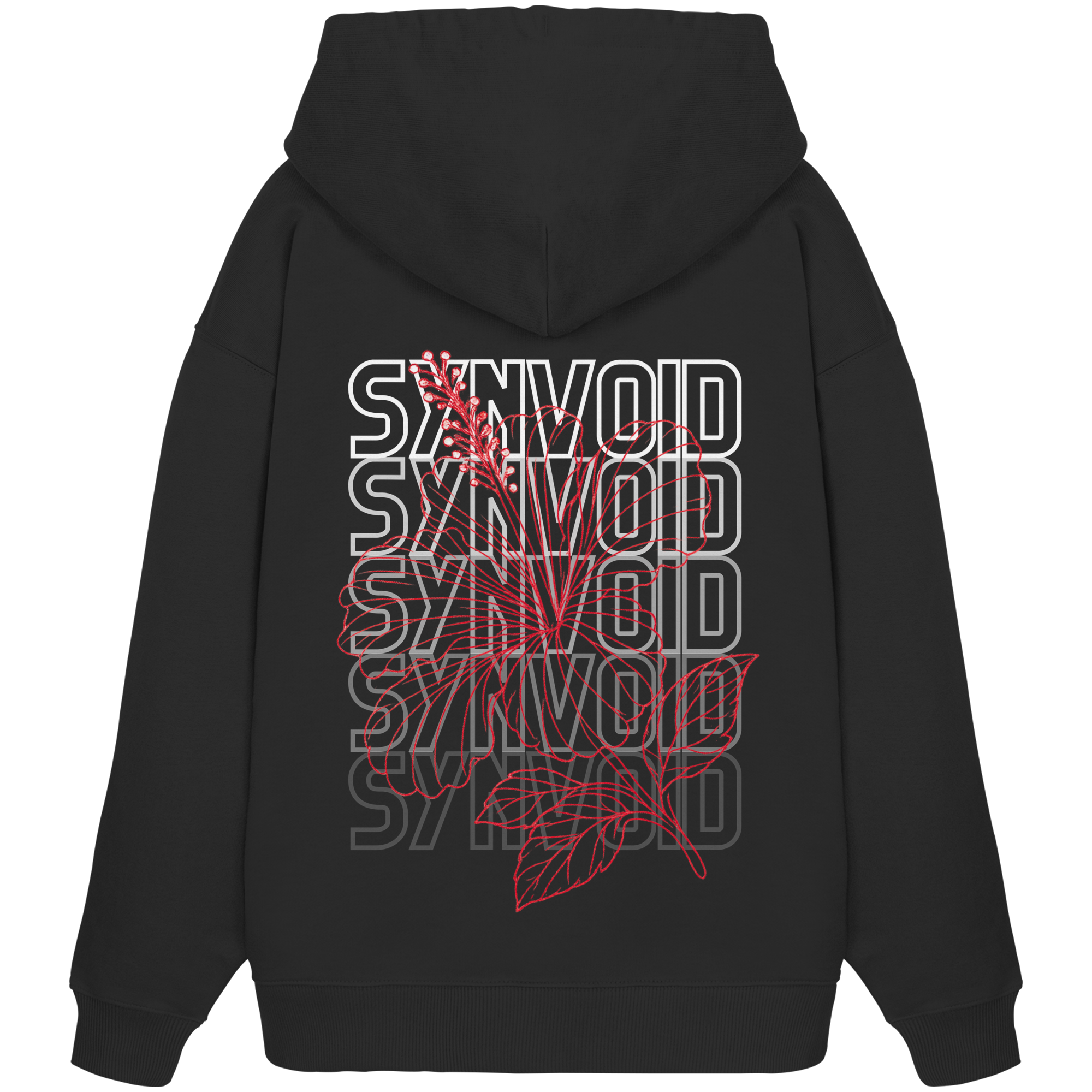Hibiscus - Organic Oversize Hoodie