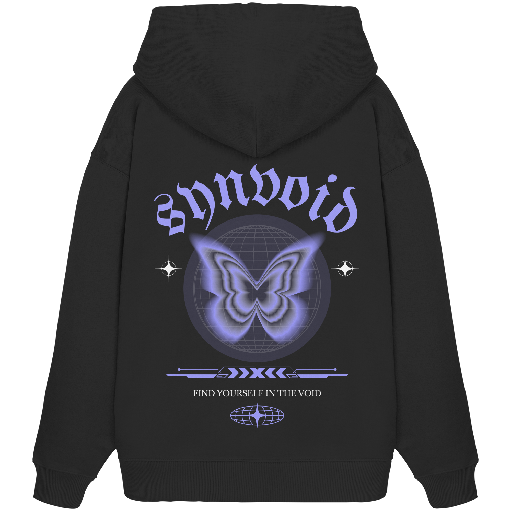 BUTTERFLY EFFECT - Organic Oversize Hoodie