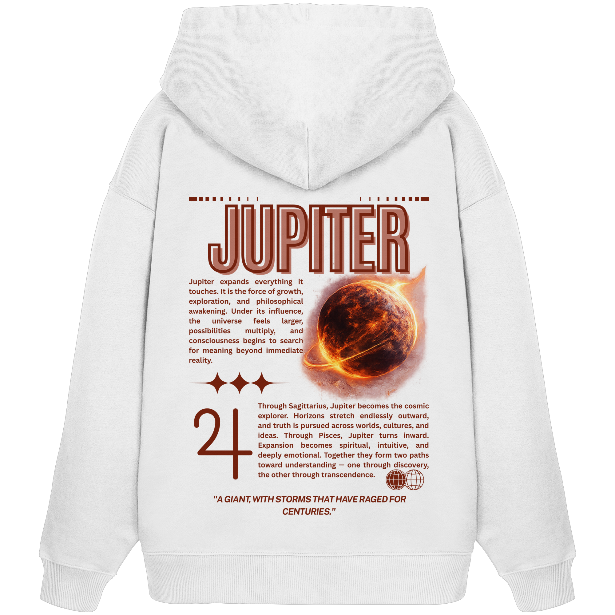 JUPITER - Organic Oversize Hoodie