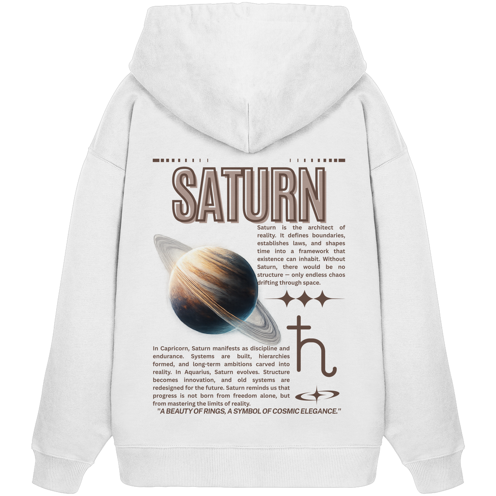 SATURN - Organic Oversize Hoodie