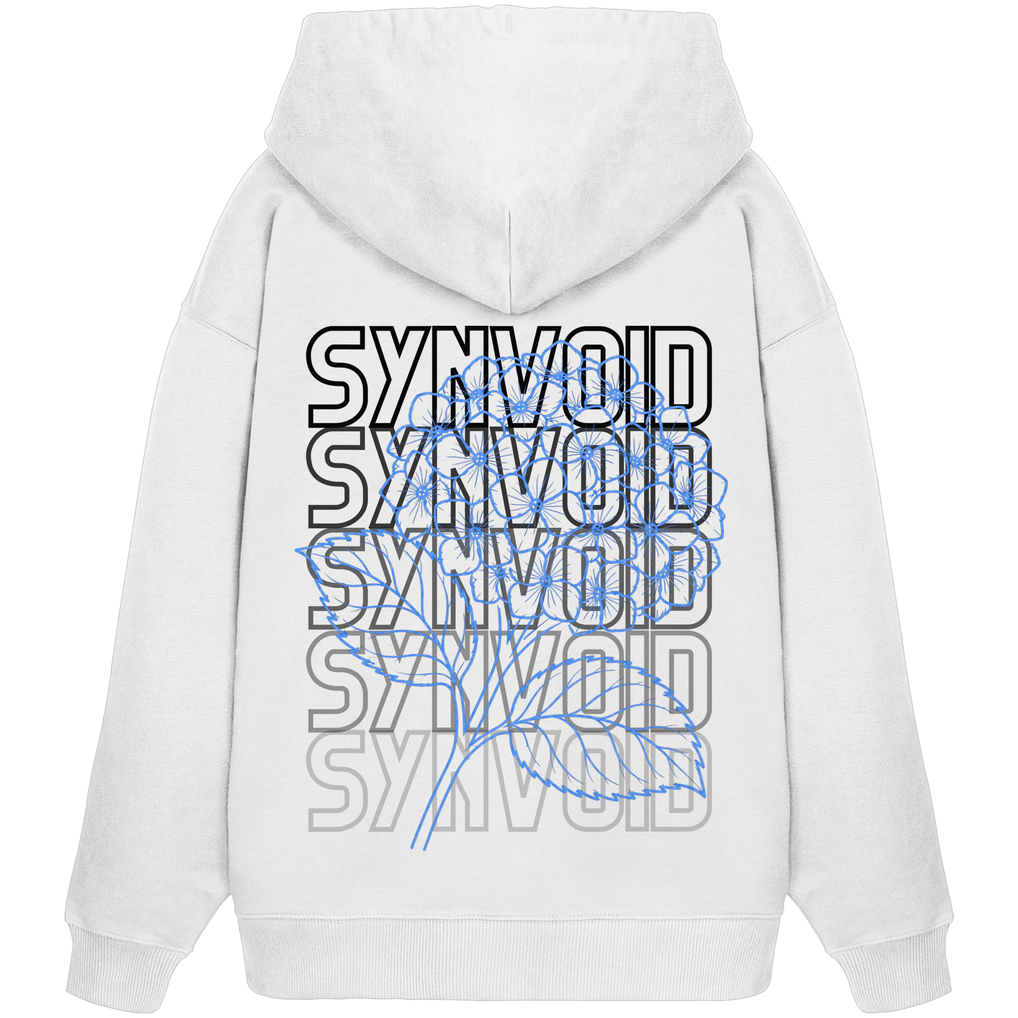 Hydrangea - Organic Oversize Hoodie