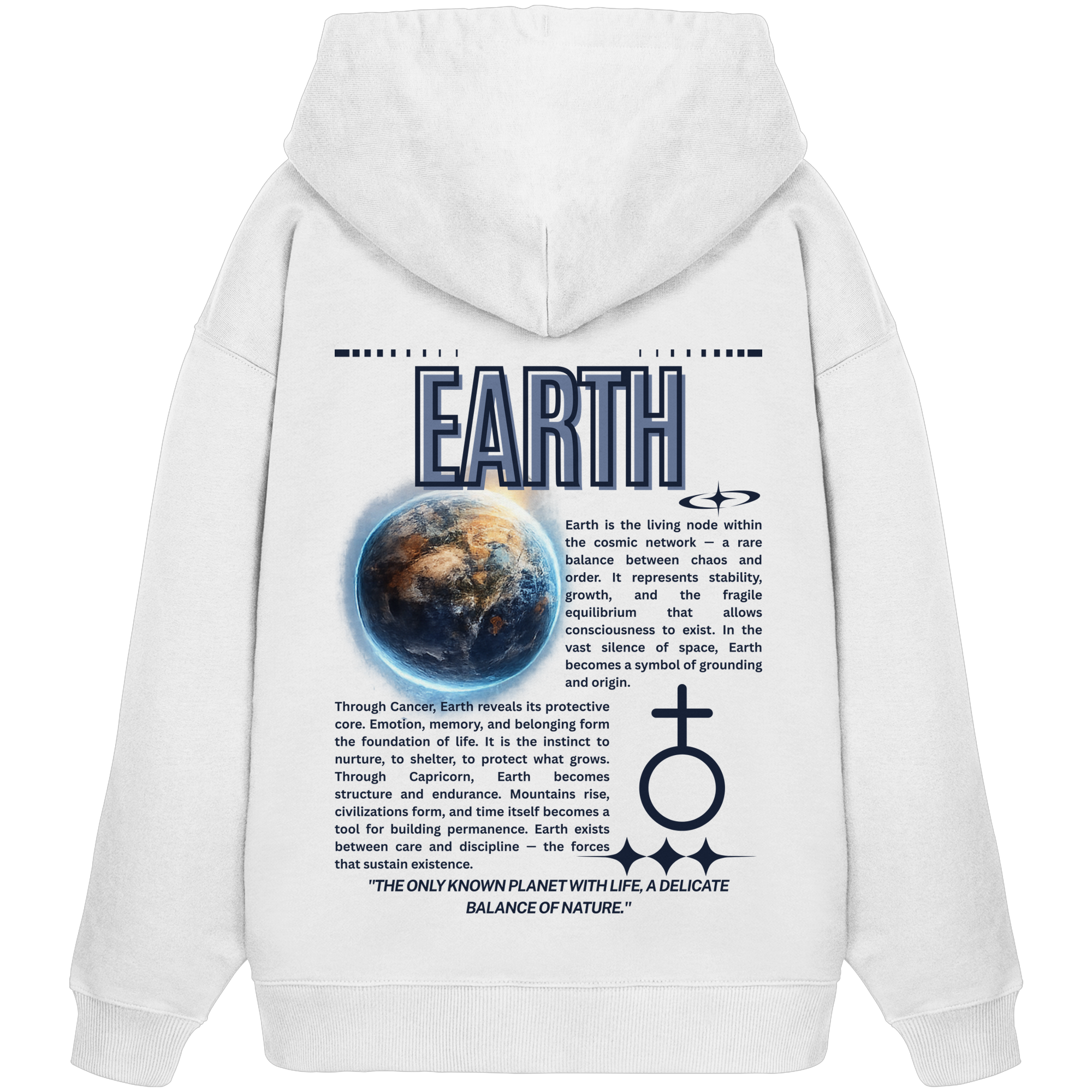 EARTH - Organic Oversize Hoodie