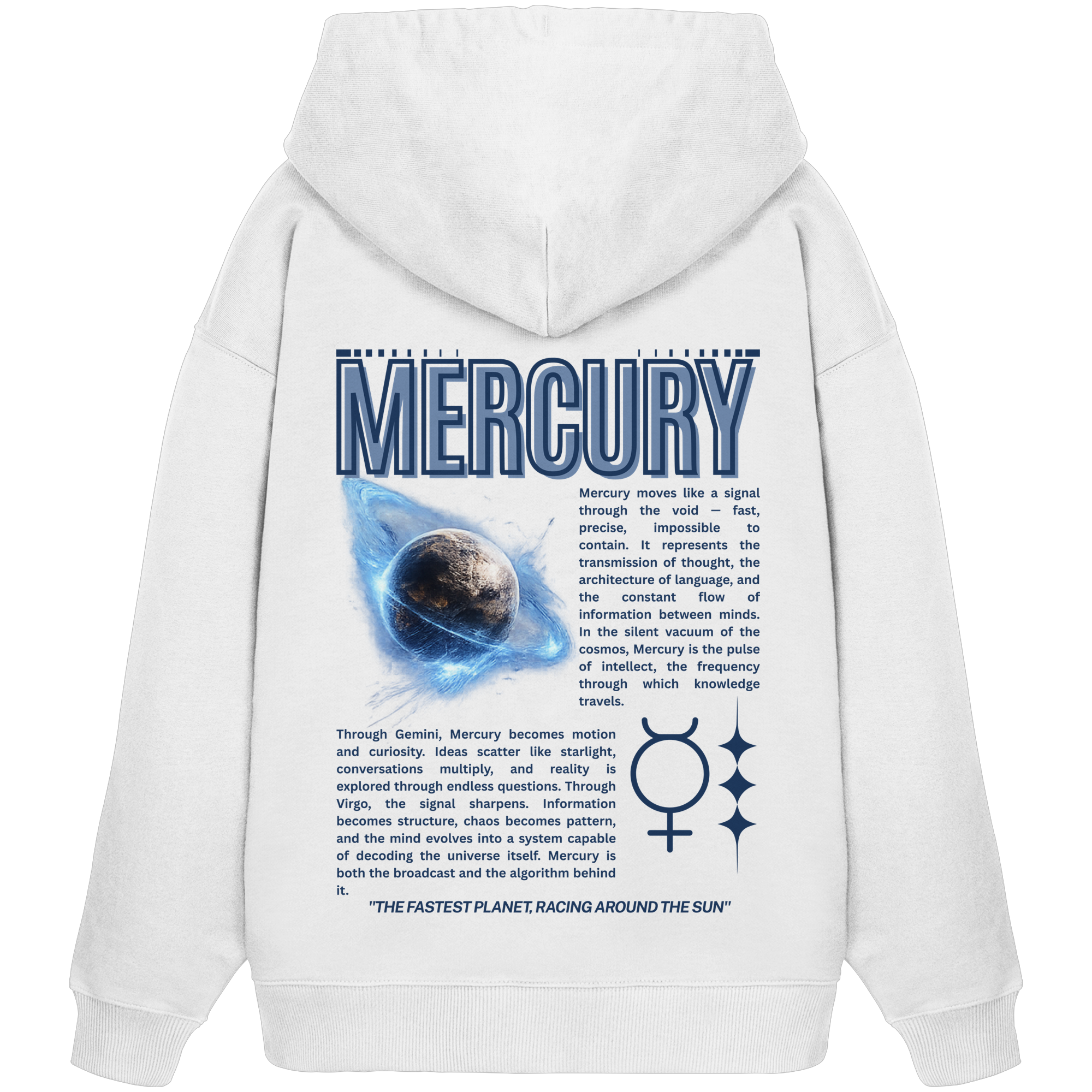 MERCURY - Organic Oversize Hoodie