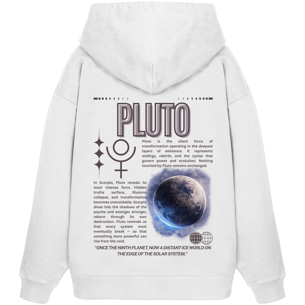 PLUTO - Organic Oversize Hoodie