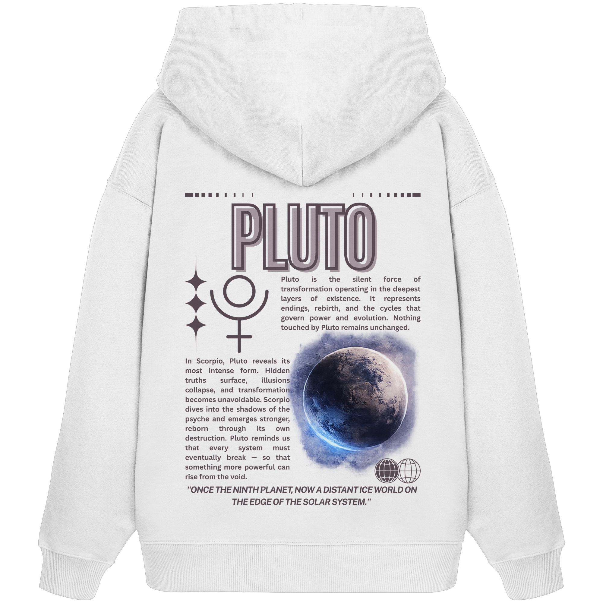 PLUTO - Organic Oversize Hoodie