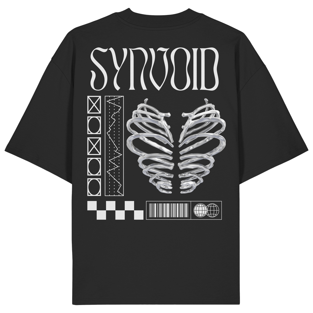 Heart Ribs - Organic Oversize Shirt