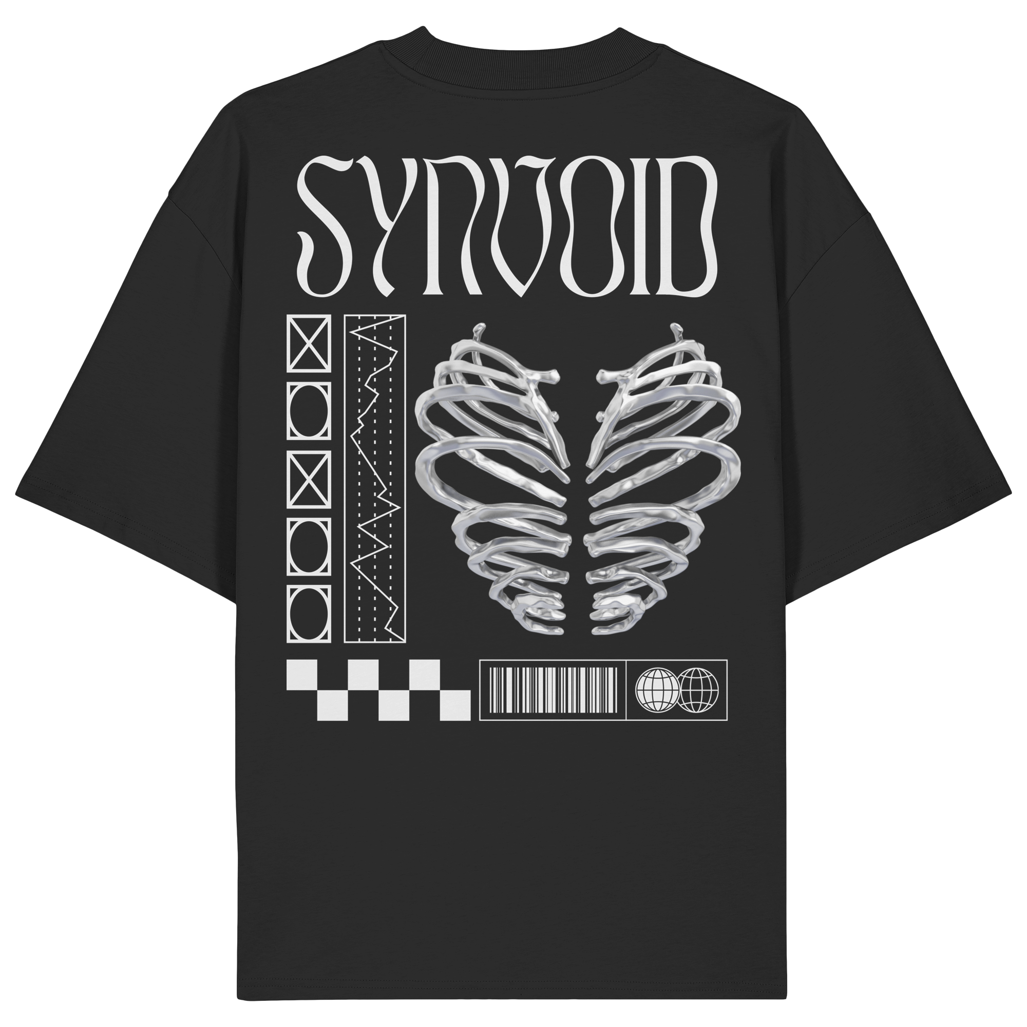 Heart Ribs - Organic Oversize Shirt