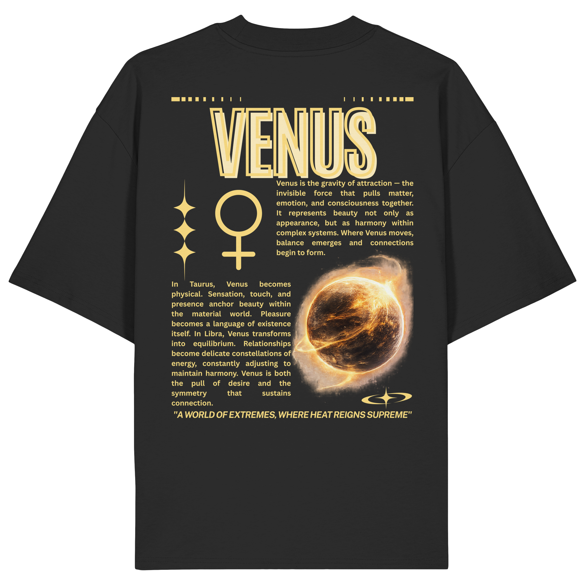 VENUS - Organic Oversize Shirt