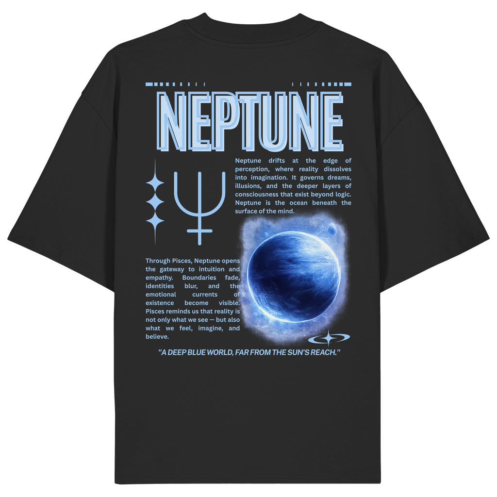 NEPTUNE - Organic Oversize Shirt