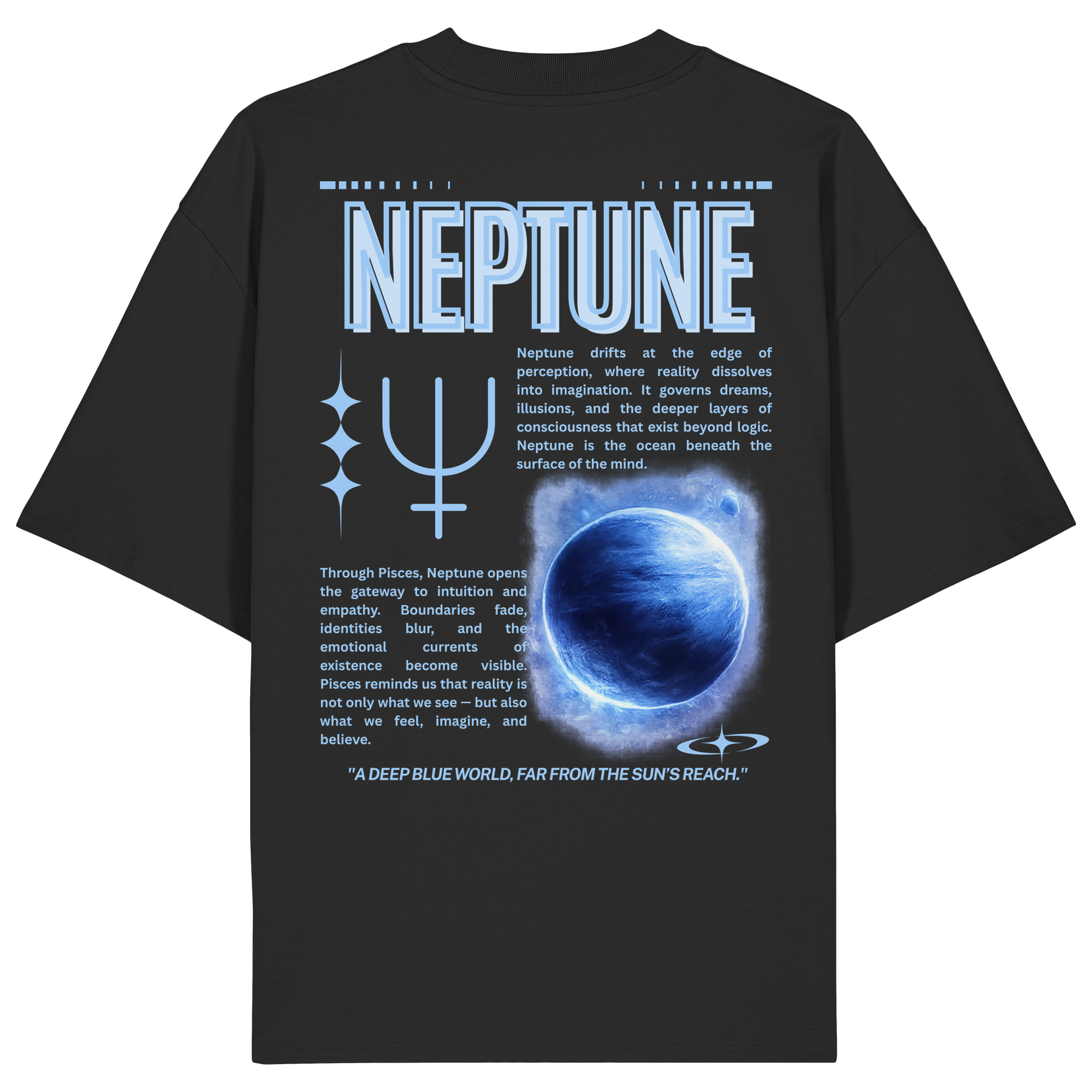 NEPTUNE - Organic Oversize Shirt