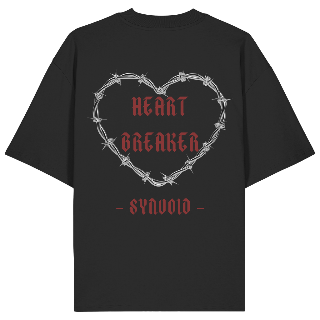 HEART BREAKER - Organic Oversize Shirt