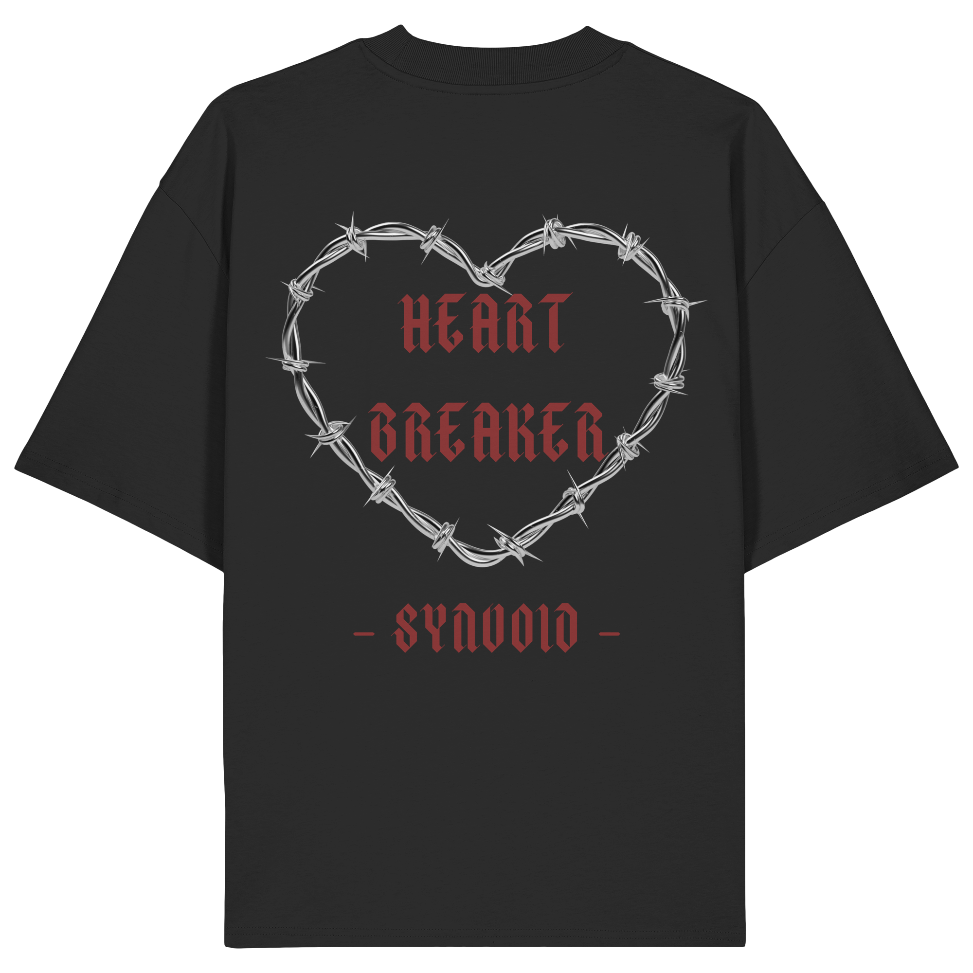 HEART BREAKER - Organic Oversize Shirt