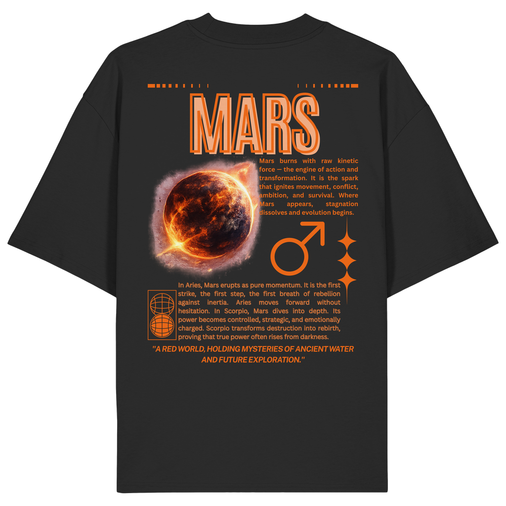MARS - Organic Oversize Shirt