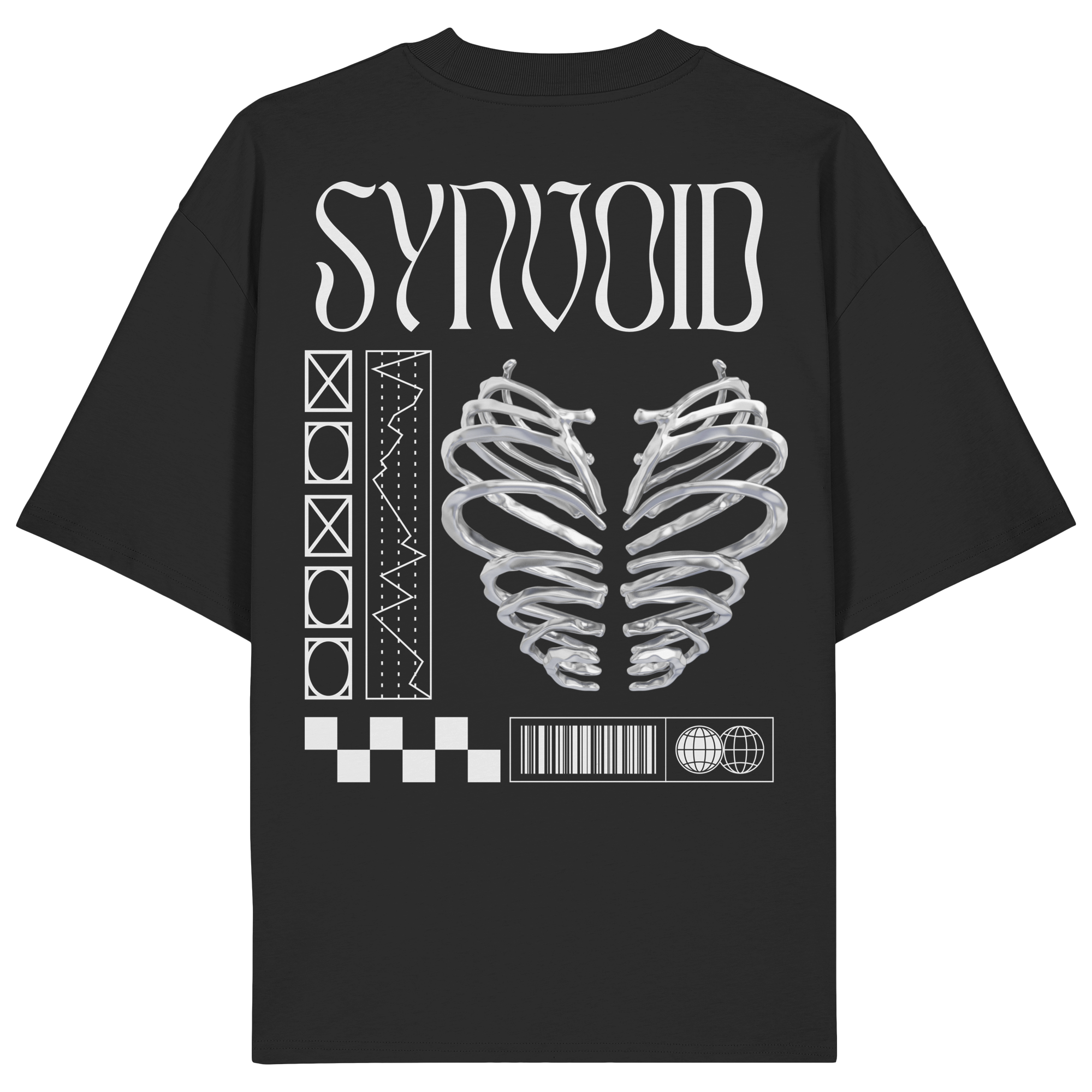 HOLLOW HEART - Organic Oversize Shirt