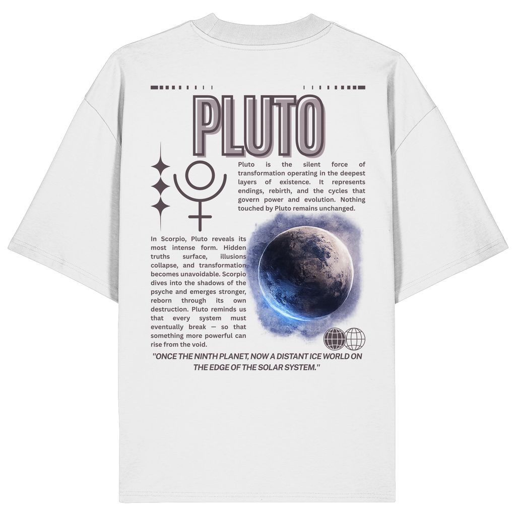 PLUTO - Organic Oversize Shirt