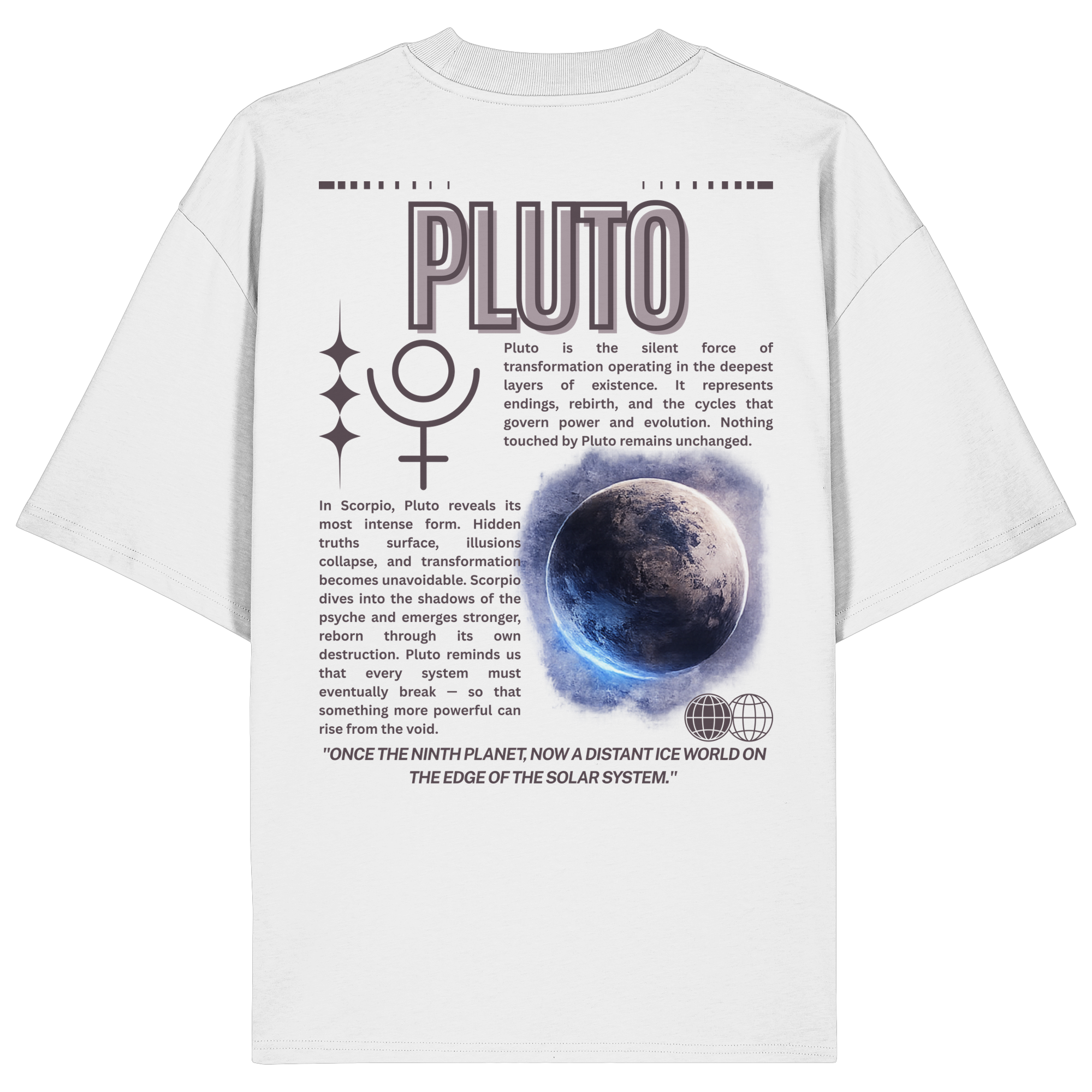 PLUTO - Organic Oversize Shirt