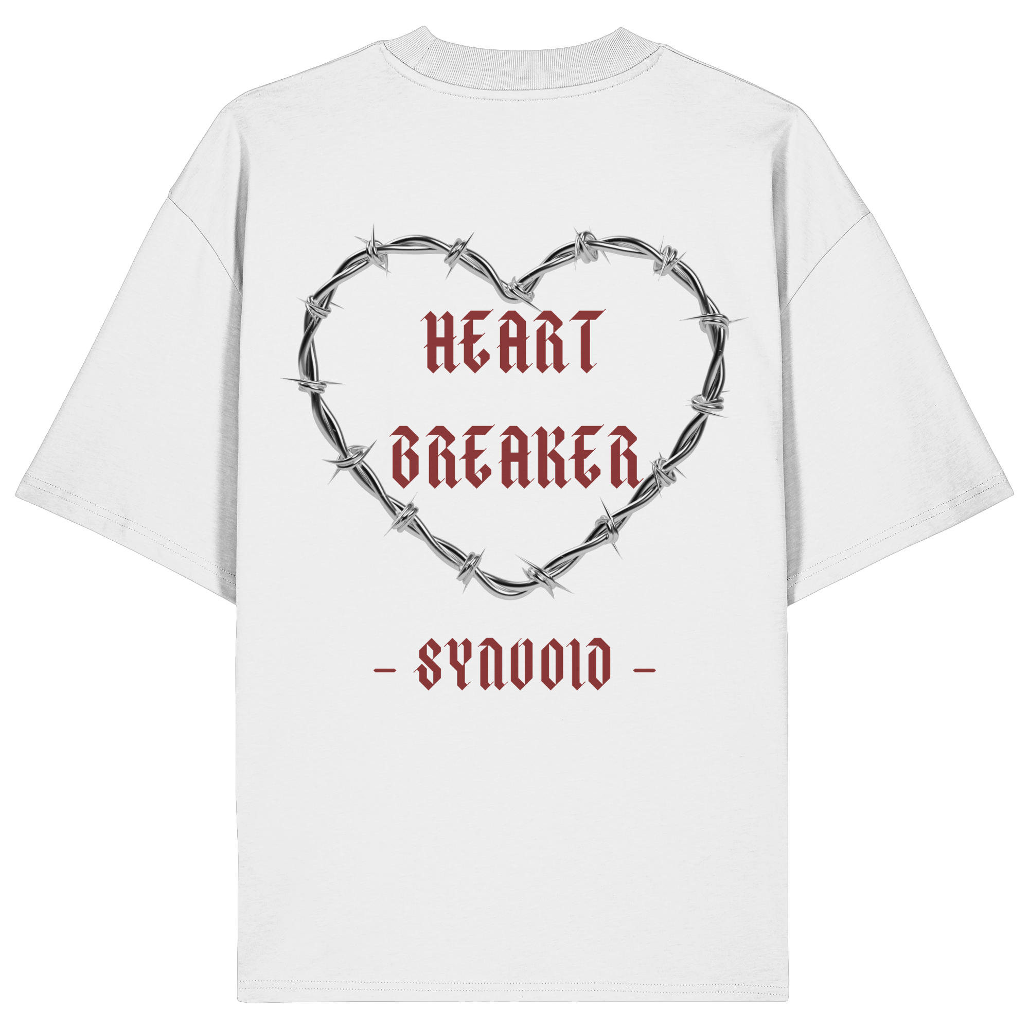 HEART BREAKER - Organic Oversize Shirt