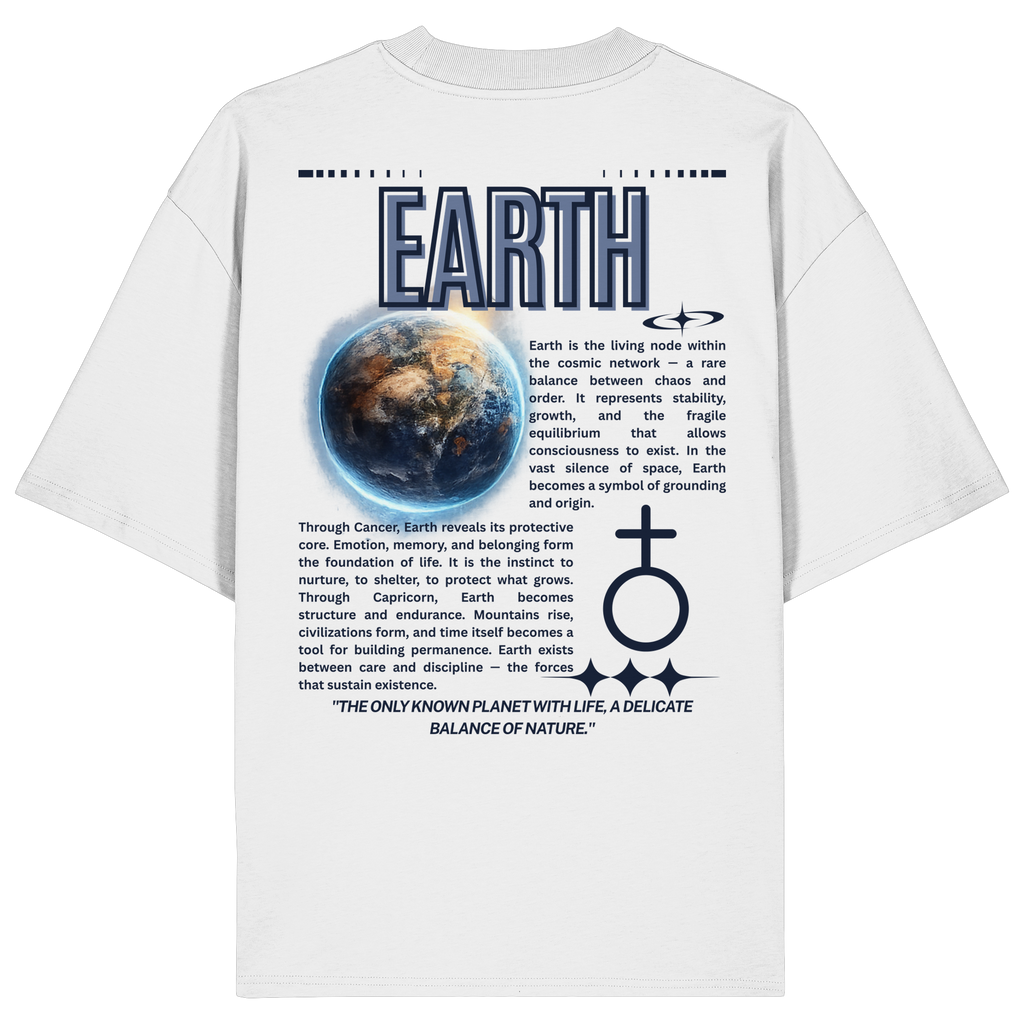 EARTH - Organic Oversize Shirt