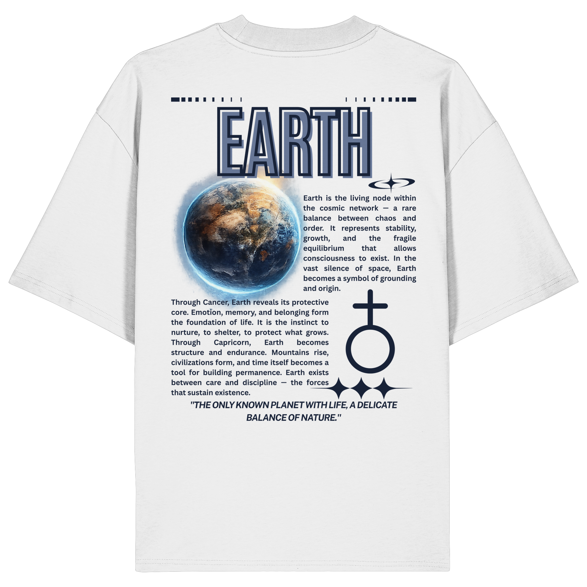 EARTH - Organic Oversize Shirt