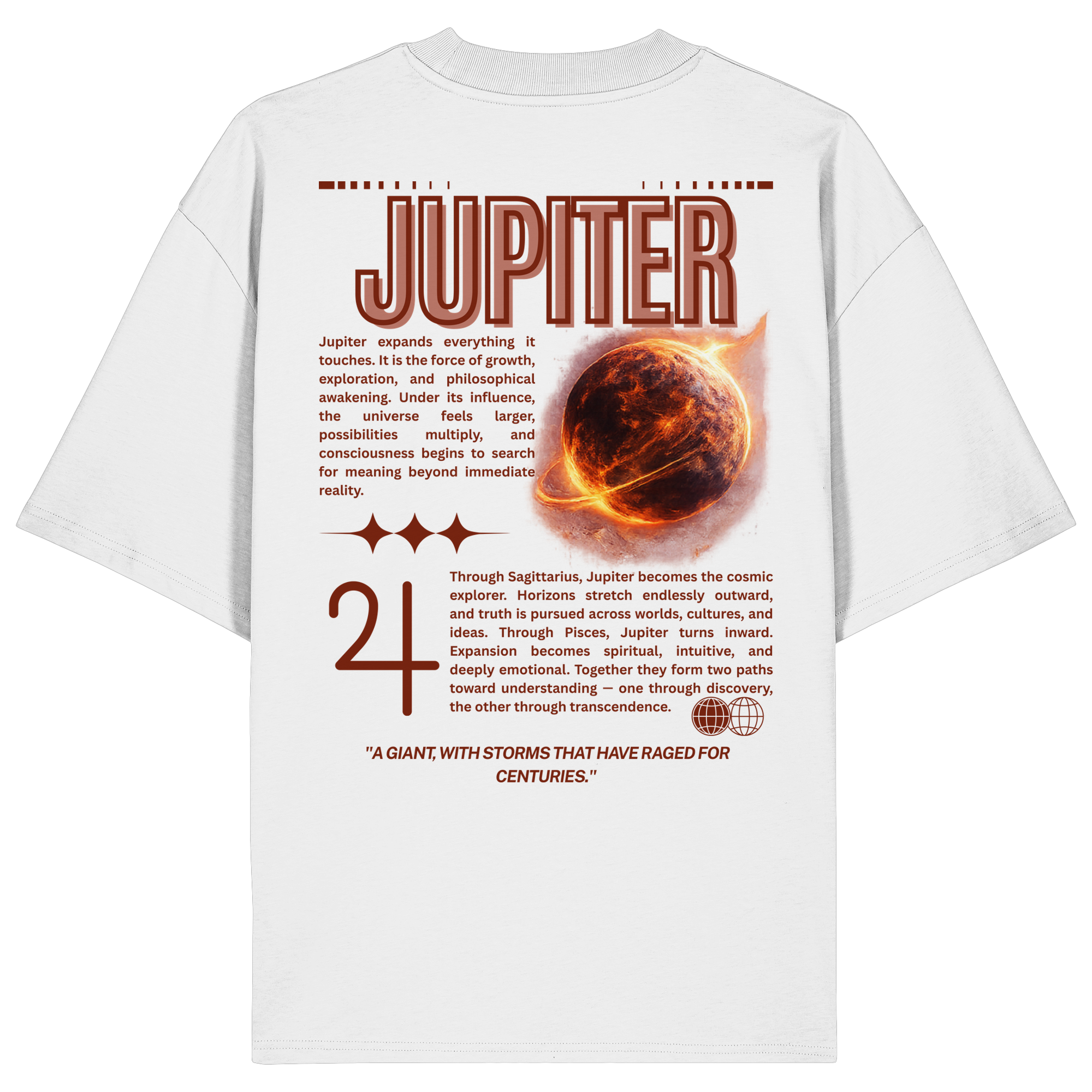 JUPITER - Organic Oversize Shirt