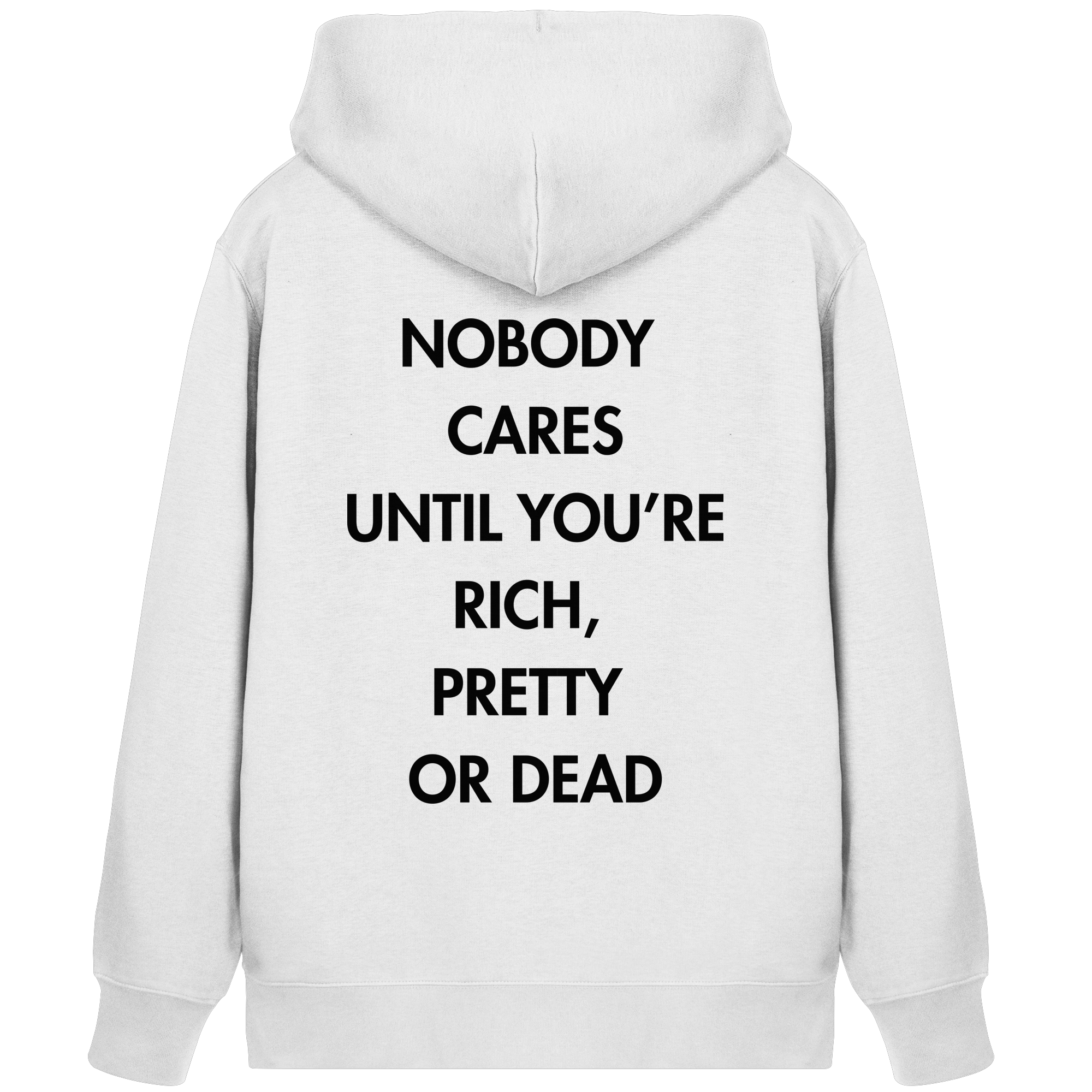 Nobody Cares - Organic Zipper